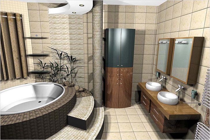 Новое видение дизайна ванной комнаты