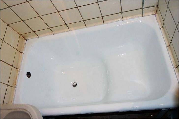 Технология восстановления эмали ванны